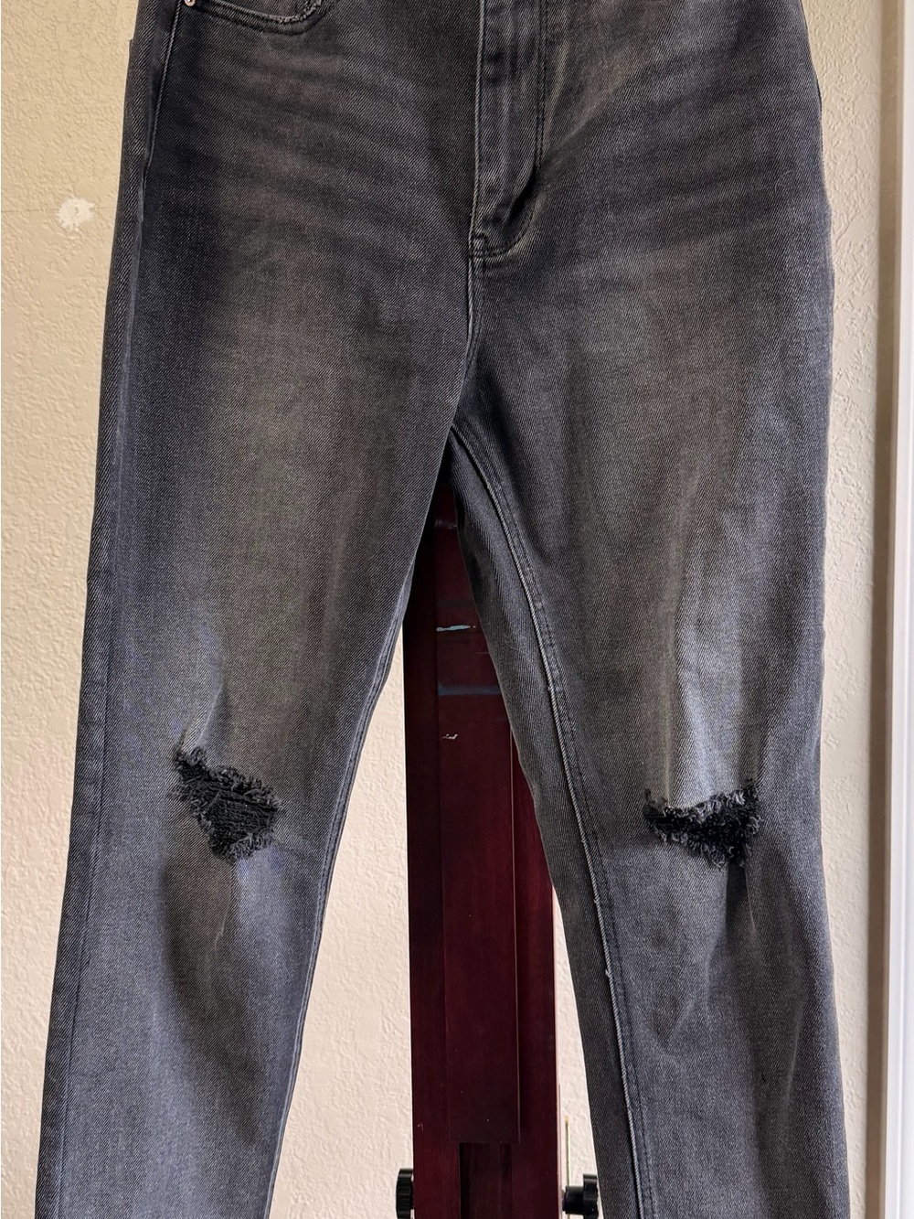 AFRM Black High-Rise Denim Jeans
